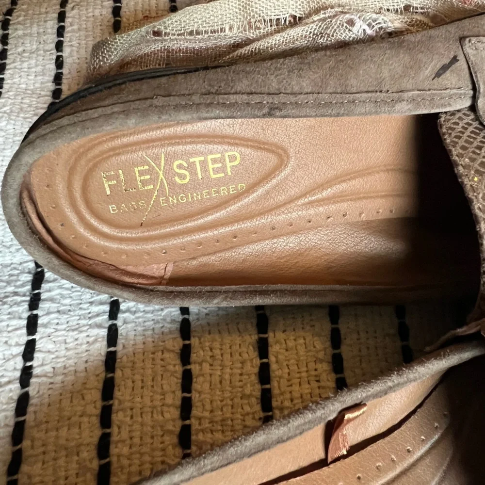 Bass Flex step Nicole Leather Mule / Loafers, size 8 - Picture 5 of 11